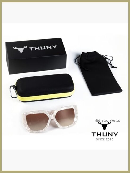 Retro Oversized Polarized Sunglasses UV400 Square Big Sunglasses